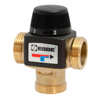Клапан ESBE VTA 572 1"НР трехходовой термостатический 20-55°C  31702100