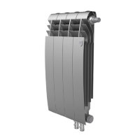 Радиатор Royal Thermo Biliner 500 Silver Satin 4 секции нижнее правое