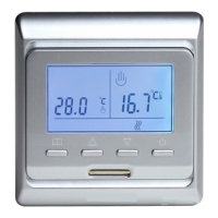 Терморегулятор WarmCoin RTC E51.716 серебро