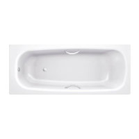 Ванна стальная BLB Universal HG 150*70 без отверстий для ручек белая
