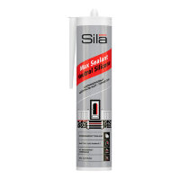 Sila Pro Max Sealant NE2801 Neutral Silicone силиконовый нейтральный герметик 280 мл (1уп-24шт) белый