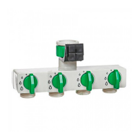 Разветвитель для шланга на 4 выхода штуцерный Green Helper HC0504