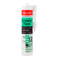 SilFix Hybrid Bond Crystal Tack монтажный клей-герметик прозрачный 290 мл (1уп-12шт)