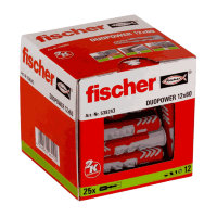 Дюбель Fischer Duopower 12X60 (уп.25 шт.) 538243
